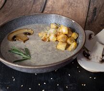 Грибной суп-пюре