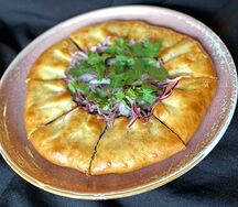 Кубдари с бараниной