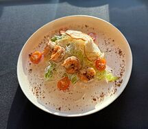 Цезеридзе с креветками