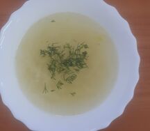 Лапша домашняя с курицей