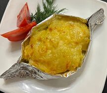 Рыба, запечённая по-русски 