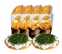 4 Чебурека, 2 Пирога и 4 Закуски