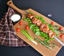 Шашлык из куриного филе бедра