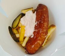 Купата с картофелем фри 