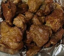 Шашлык из бараньей мякоти 