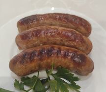 Купаты куриные с соусом