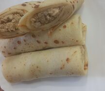 Блины с мясом