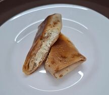 Блины творогом