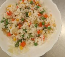Рис с мексиканской смесью