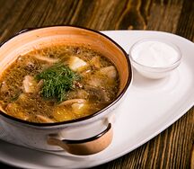 Грибная похлебка
