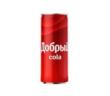 Добрый Cola в жестяной банке