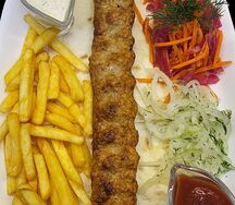 Люля Курица с гарниром