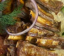 Бараньи рёбрышки по-королевски