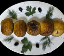 Грибы на углях