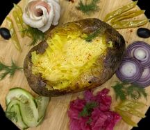 Картошка на мангале
