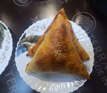 Самса с курицей 