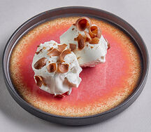 Белый профитроль