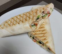 Шаурма со свининой и курицей