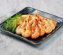 Креветки вареные