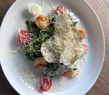 Цезарь с креветкой 