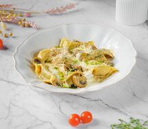 Равиоли с говяжьими щечками