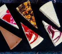 Чизкейк карамельный с арахисом