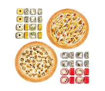 Комбо 2 пиццы и 4 ролла 