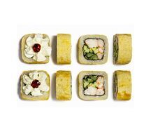 Жареный ролл Фишка с креветкой