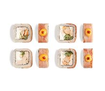 Запечённый ролл Гурман с курицей