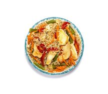 Тяхан с курицей