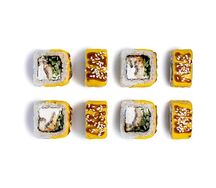 Запечённый ролл Ямайка с угрём