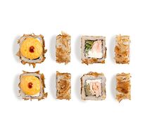 Запечённый ролл Аширо с креветкой