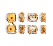 Запечённый ролл Аширо с курицей