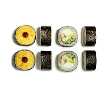 Запечённый ролл Мидори с угрём