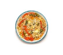 Тяхан с овощами