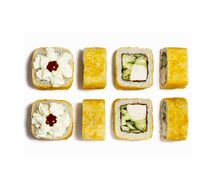 Жареный ролл Фишка с курицей