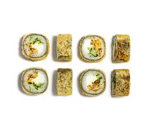 Жареный ролл с мидиями