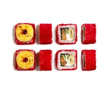 Запечённый ролл Бангкок с лососем