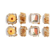 Запечённый ролл Аширо с лососем