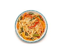 Удон с овощами в соусе свит-чили