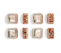 Запечённый ролл Кадо с крабом