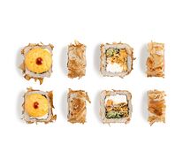 Запечённый ролл Аширо с мидиями