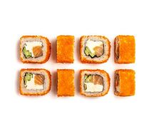 Ролл Калифорния с лососем