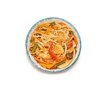 Удон с курицей в соусе свит-чили