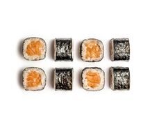 Ролл с лососем