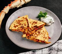 Кесадилья с крабом
