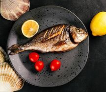 Дорадо с гребешком