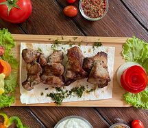 Шашлык из свиной шеи
