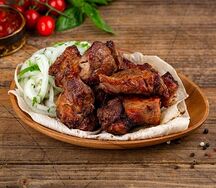 Шашлык из свиной шеи