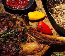 Стейк из говядины на кости 